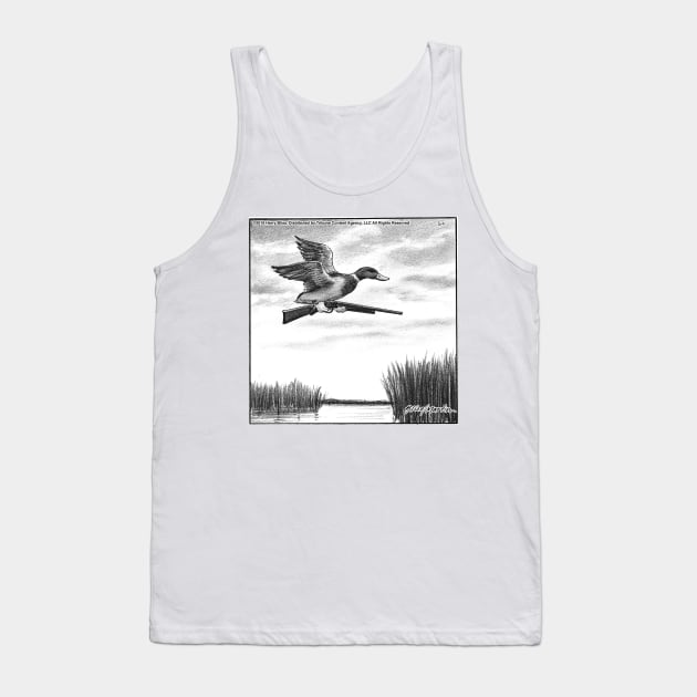 Duck Hunting Tank Top by blisscartoons